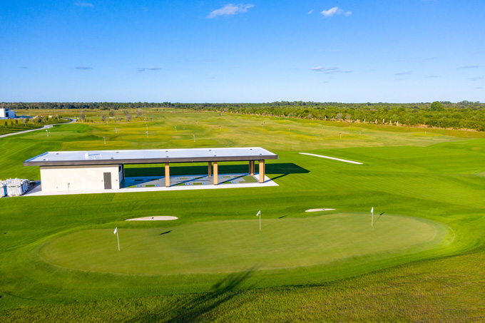 The Grove XXIII was designed as the world's most technologically advanced practice facility