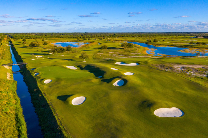 The Grove XXIII, Holes 16 and 17, Bobby Weed Golf Design