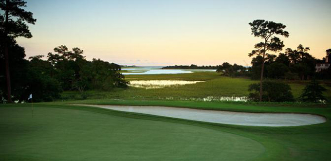 Country Club of Landfall, Dye Course, Wilmington, NC, designed by Pete Dye, P.B. Dye and Bobby Weed