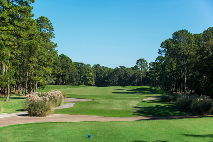 Lush fairways and coquina shells frame Hilton Head National Golf Club in Bluffton, SC, designed by Bobby Weed and Gary Player