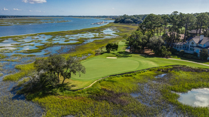 Long Cove Club is set amongst stunning saltwater marshes