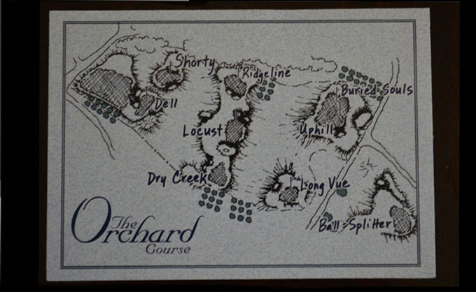Map of The Orchard at The Olde Farm