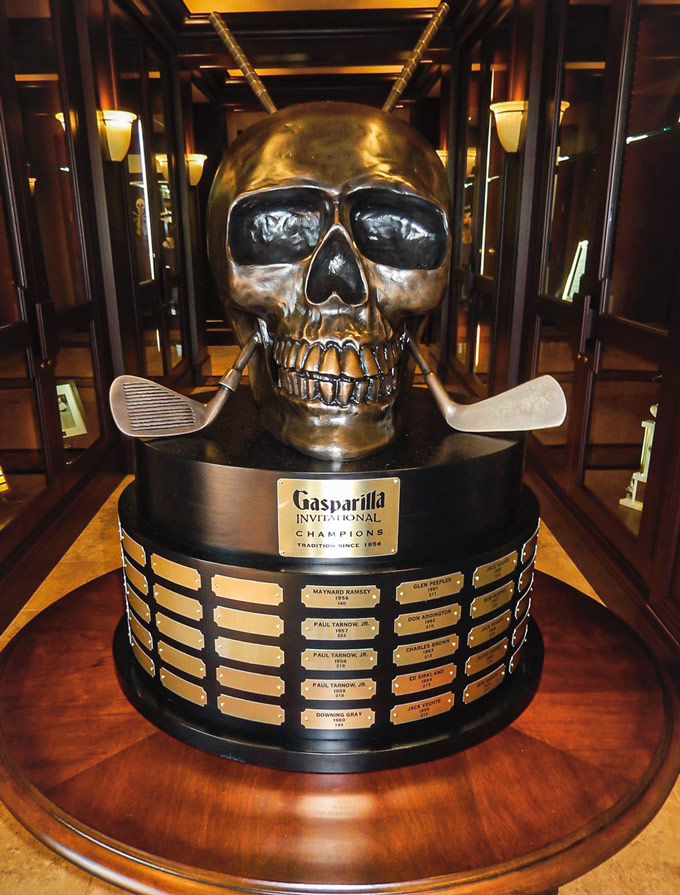 Gasparilla Invitational Trophy at Palma Ceia Golf & Country Club, Tampa, FL