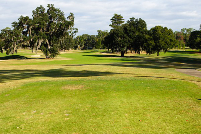 Hole 4, Par-4, Tee Box, UF Mark Bostick Golf Course