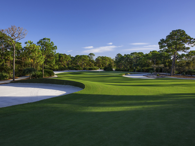 Strategic Bunker Renovations by Bobby Weed Golf Design at Medalist Golf Club, Hobe Sound, FL