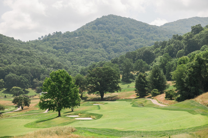 Hole 15 at Waynesville Inn & Golf Club. 