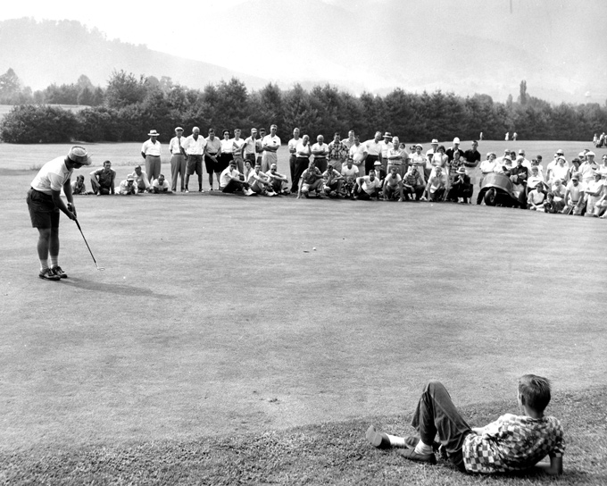 Waynesville Country Club in the 1940s. 