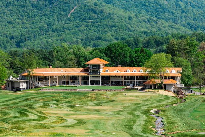 Wedge Park at Waynesville Inn & Golf Club. 